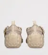Roger Vivier Light Strass Trekking Sneaker With Embellished Strap In Beige