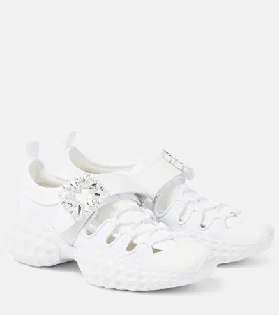ROGER VIVIER VIV' RUN LIGHT TREKKY SNEAKERS