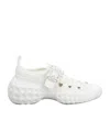 Roger Vivier Viv Sneakers White In White