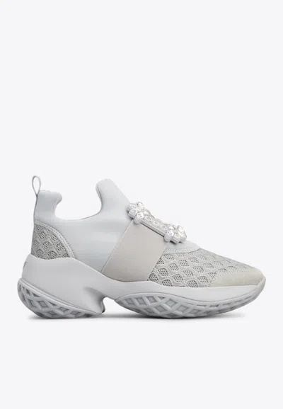ROGER VIVIER VIV' RUN LOW-TOP SNEAKERS