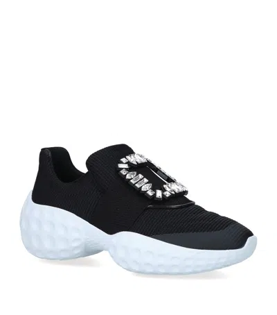 ROGER VIVIER VIV' RUN MOONLIGHT SNEAKERS