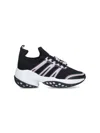 Roger Vivier Viv Run Mesh Sneakers In Black  