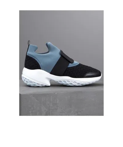 Roger Vivier Viv Run Sneakers In Black