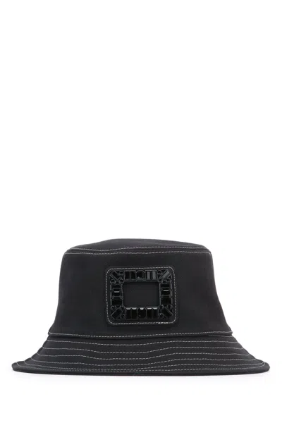ROGER VIVIER VIV SKATE BUCKET HAT