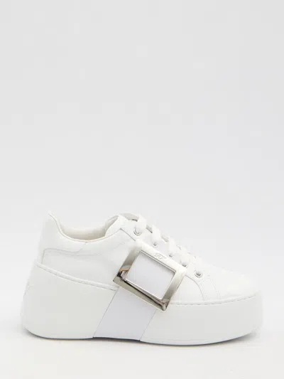 Roger Vivier Viv' Skate High Sneakers
