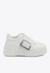 Roger Vivier High-top Sneakers With Extra Laces In White