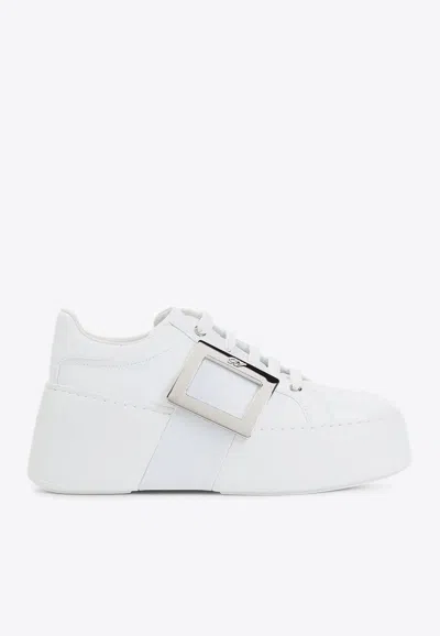ROGER VIVIER VIV' SKATE LOW-TOP SNEAKERS