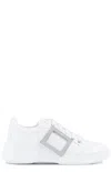 Roger Vivier Viv Skate Sneakers In White