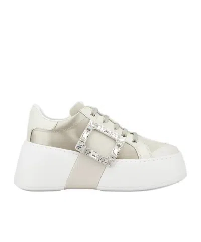 Roger Vivier Sneakers Woman Color White