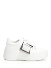 Roger Vivier Sneakers Viv Skate In White
