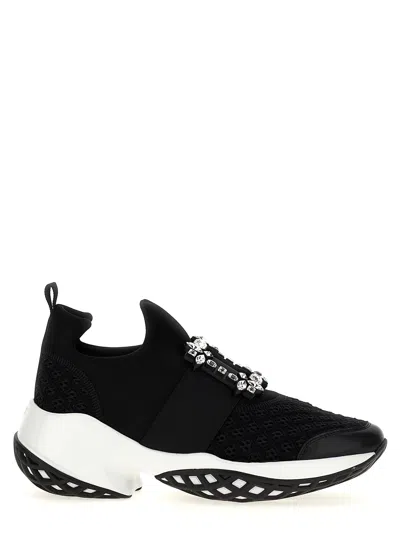 Roger Vivier "viv' Run" Sneaker In Black