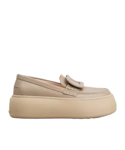 Roger Vivier Viv' Up Loafers In Leather In Multi