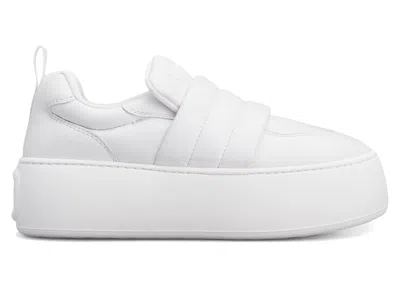 Pre-owned Roger Vivier Viv' Up (women's) Sneakers In White