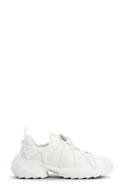 Roger Vivier Viv' Zag Sneaker In White