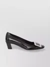 Roger Vivier Belle Vivier 45 Patent Leather Pumps In Black