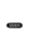 Roger Vivier Vivier Strass Diamond Button Hairpins In Black