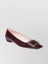 Roger Vivier Belle Vivier Patent Leather Ballet Flats