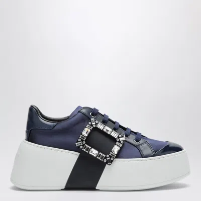 Roger Vivier Vivier Viv' Skate Mini Sneakers In Blue