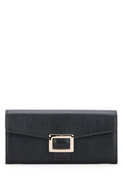 Roger Vivier Vivier Wallet In Black