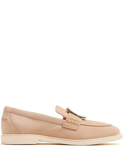 Roger Vivier Viv'rangers Loafers In Neutral