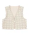 Roger Vivier Waistcoat In Leather In Off White