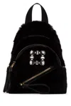Roger Vivier Walkie Viv Backpack In B999