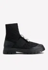 Roger Vivier Walky Viv' Rhinestone Buckle Ankle Boots