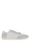 Roger Vivier Viv Low Rv Lace-up Sneakers In White