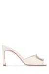 Roger Vivier Square-headed High-heeled Sandals