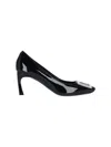 Roger Vivier Trompette 70 Pumps In Patent Leather