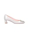 Roger Vivier Pumps Belle Vivier In White