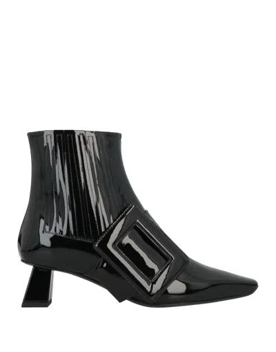 Roger Vivier Ankle Boots In Black