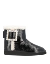 Roger Vivier Woman Ankle Boots Black Size 6 Leather In Multi