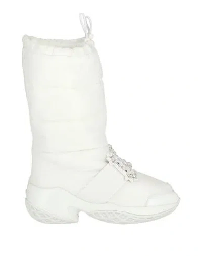 Roger Vivier Womens White Boot
