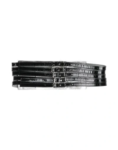 Roger Vivier Woman Belt Black Size 30 Leather
