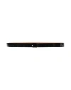 Roger Vivier Woman Belt Black Size 32 Leather In Black