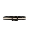 Roger Vivier Woman Belt Black Size 34 Leather