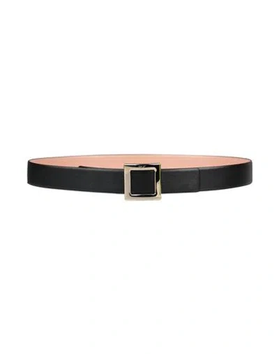 Roger Vivier Woman Belt Black Size 38 Leather