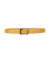 Roger Vivier Woman Belt Marigold Size 36 Leather In Gold