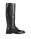 Roger Vivier Woman Boot Black Size 5.5 Leather In Multi