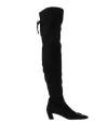 Roger Vivier Woman Boot Black Size 7 Leather In Black