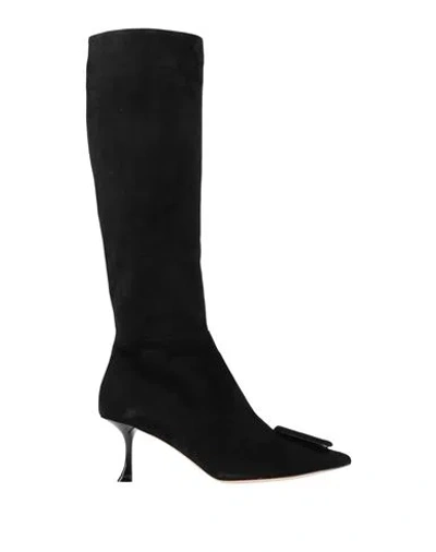 Roger Vivier Woman Boot Black Size 8 Leather