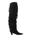 Roger Vivier Woman Boot Black Size 8 Leather In Black