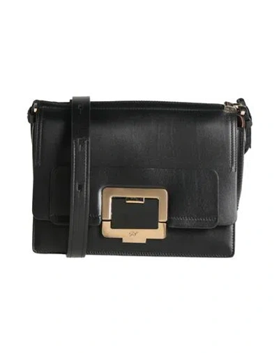 Roger Vivier Woman Cross-body Bag Black Size - Leather