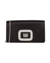 Roger Vivier Woman Cross-body Bag Black Size - Textile Fibers