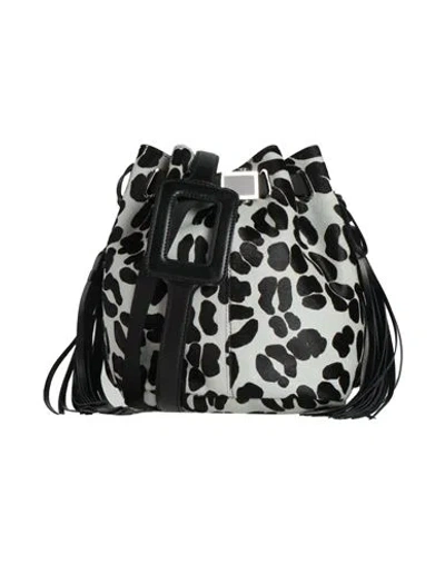 Roger Vivier Woman Cross-body Bag Light Green Size - Calfskin