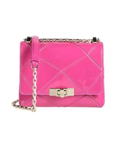 Roger Vivier Woman Cross-body Bag Magenta Size - Leather In Purple