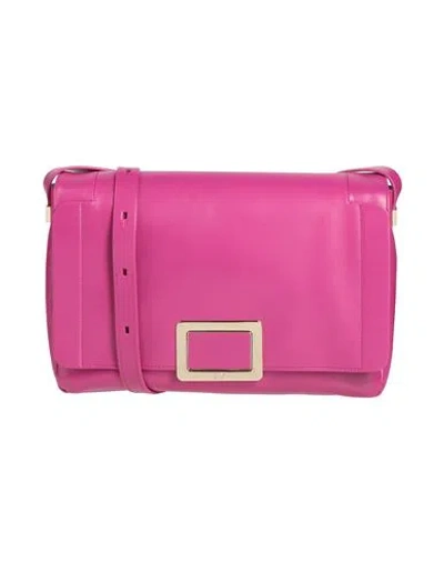 Roger Vivier Woman Cross-body Bag Mauve Size - Leather In Purple