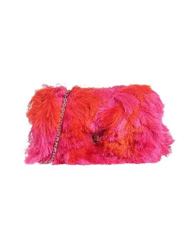 Roger Vivier Woman Cross-body Bag Red Size - Textile Fibers