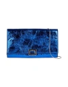 Roger Vivier Woman Crossbody Wallet Blue Size - Leather In Blue